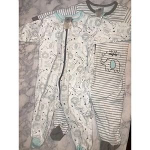 Just Born Baby Boy 2 pieces of Sleeper